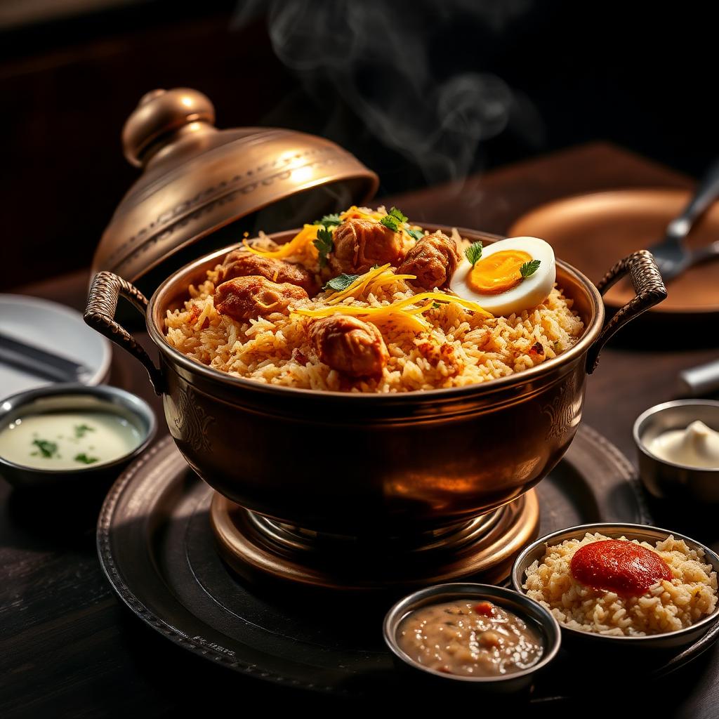 Hyderabadi Chicken Biryani